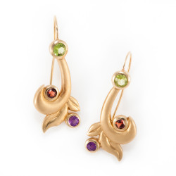 Vecchio Nuovo Earrings - 14k Gold