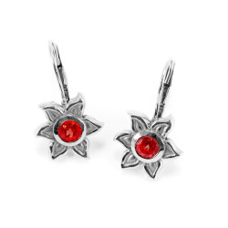 Fiore Earrings - Sterling Silver