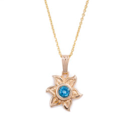 Fiore Pendant -Petite- 14k Yellow Gold