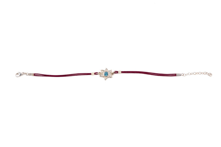 Libra Bracelet - Berry Leather