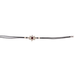 Libra Bracelet - Gunmetal Leather