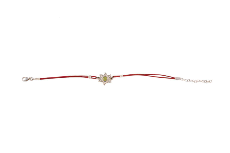 Libra Bracelet - Cranberry Leather