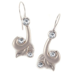 Vecchio Nuovo Earrings - 14k White Gold
