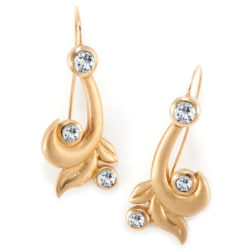 Vecchio Nuovo Earrings - 14k Yellow Gold