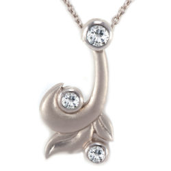Vecchio Nuovo Pendant - 14k White Gold